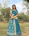 PC 517 Faux Georgette With Heavy Embroidery Coding Sequence Work Lehenga With Choli Dupatta Wholesale Clothing Distributors In India
